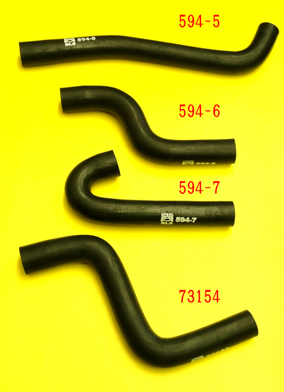 ラジエーターボトムホース、ラバー、K-series ドライサンプの画像