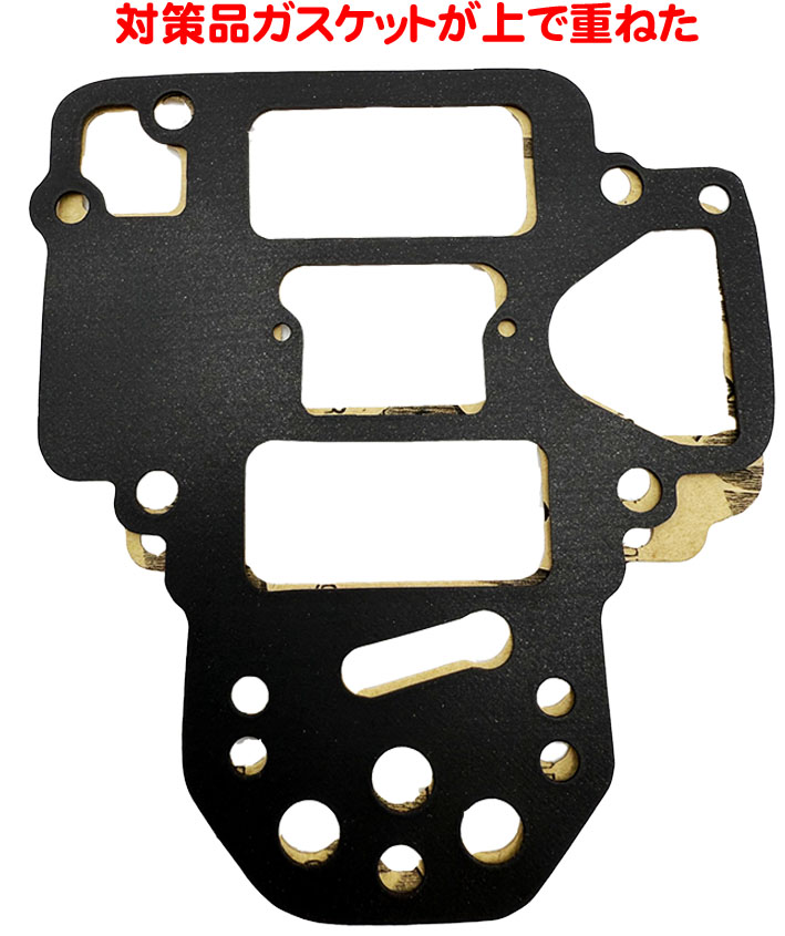 WEBER．ウェーバー キャブレター上部カバー#75・ガスケット#7の画像