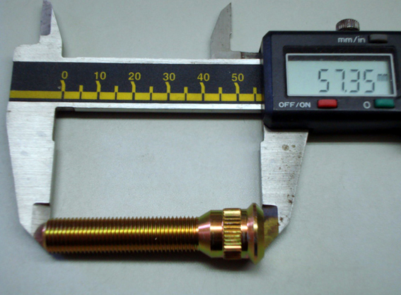 ロングハブボルト3/8UNF-24x2.25"（57.4mm)・95.25mmARP製画像