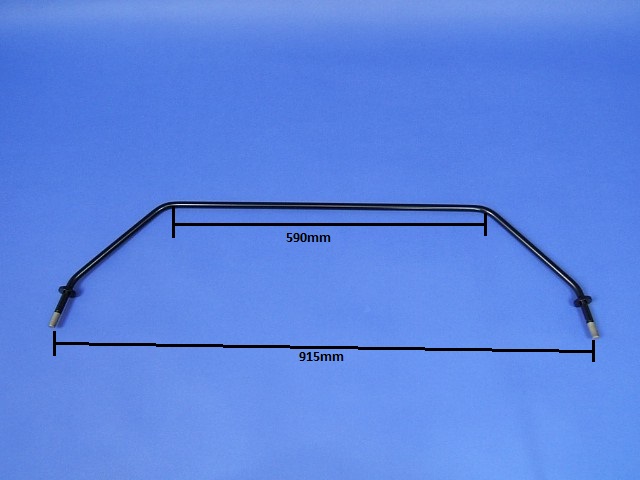 アンチロールバー、1/2"、フロント、スタンダードトラック、 ケーターハム S3 Classic、 De-Dion 1989年以前の画像