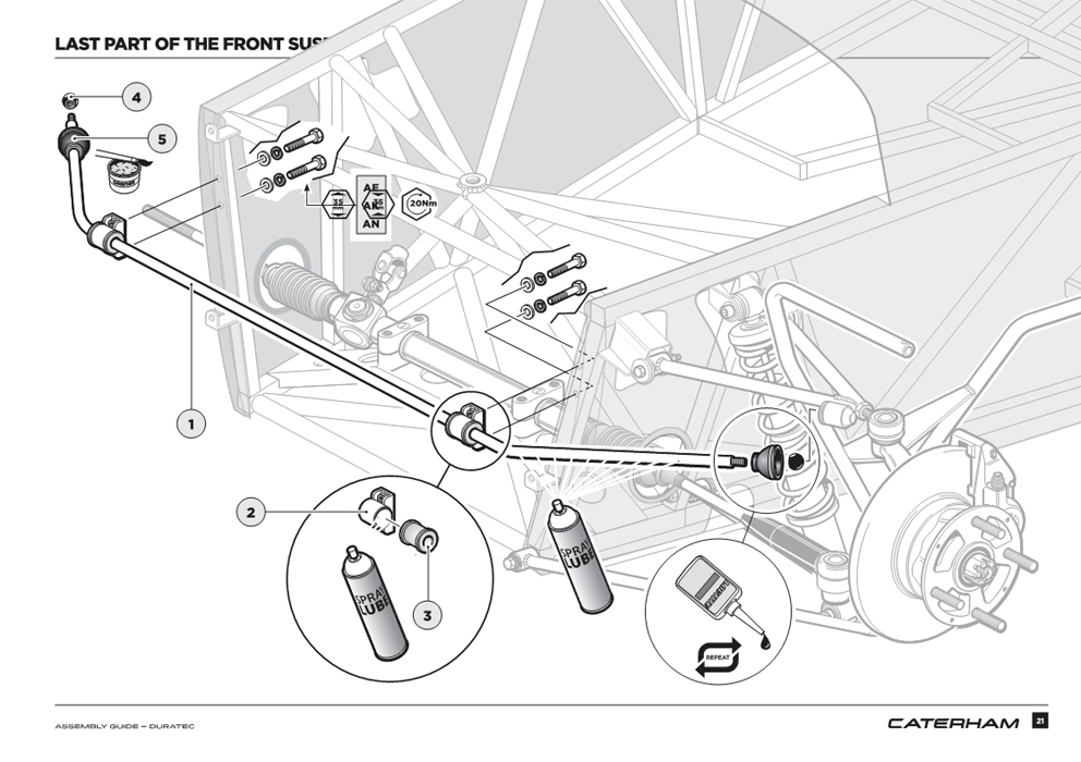 アンチロールバー、フロント、1/2"、1990 ～ 1991年、ツインウィッシュボーンの画像
