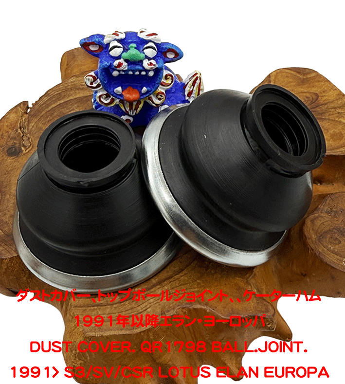 ダストカバー、トップボールジョイント、、ケーターハム1991年以降エラン・ヨーロッパの画像