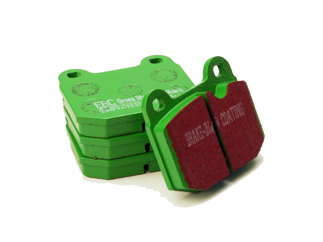 ブレ－キパッドセット、フロント、 EBC製、グリーン (ストリート)、 ロータス エリーゼ S1-S2-S3、 エクシージ S1-S2、340R、2イレブン、 ヨーロッパ S、の画像