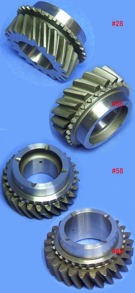 ギヤ#28#35#45#58#68の画像