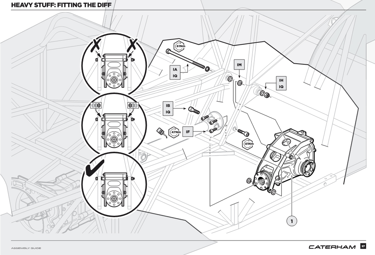 マウンティングブラケット、BMWデフ、S3 De-Dion 2011年以降の画像