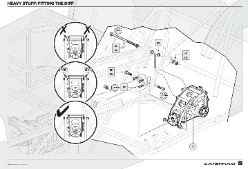 バックプレート、BMWデフの画像