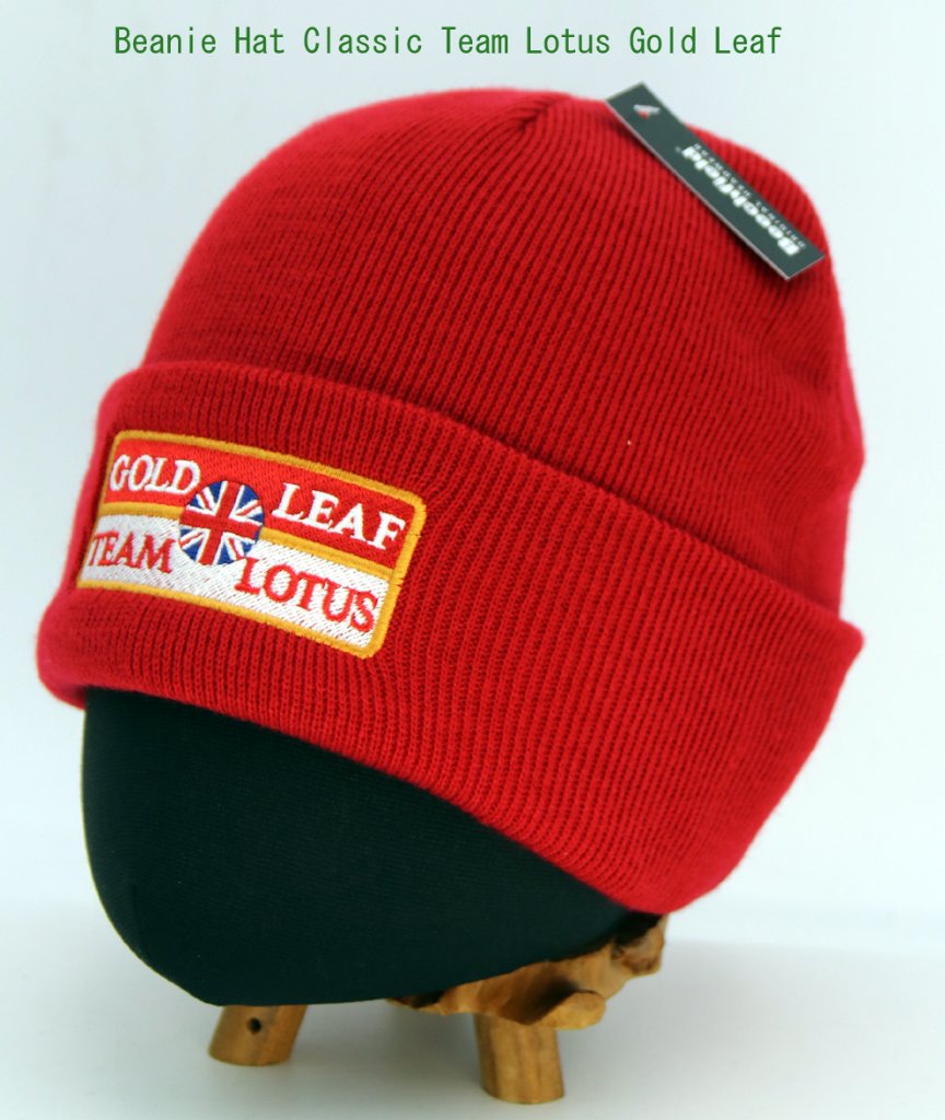 ビーニーハットクラシックチームロータス・ゴールドリーフの画像