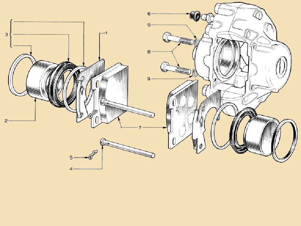 ブレーキ・フロントJBの画像