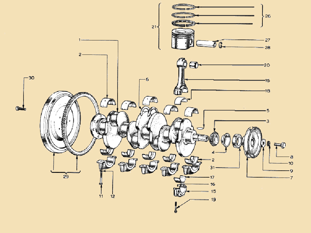 ピストン、ロッド＆クランク_EBの画像