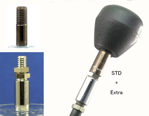 ギヤレバー・1インチエクステンションの画像