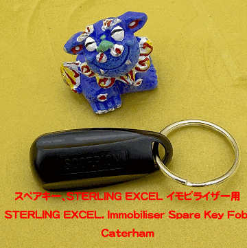 スペアキー、STERLING EXCEL イモビライザー用の画像