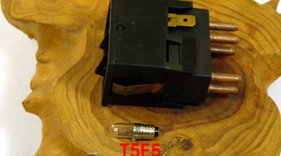 バルブ、インストルメント、ロッカースイッチ・12V 1.5WT5E5の画像