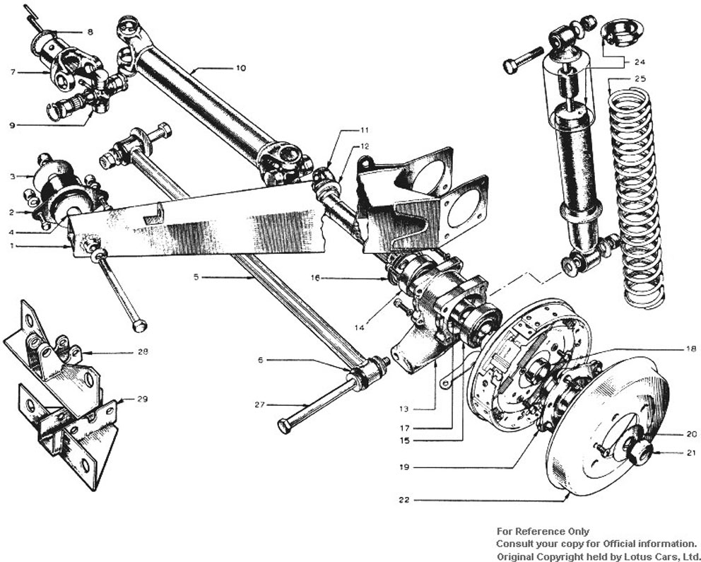 caterham.jp|｜}クラシックロータス/ヨーロッパ/TC*TCSPL/Rear Suspension｜{ニライカナイドットコム}