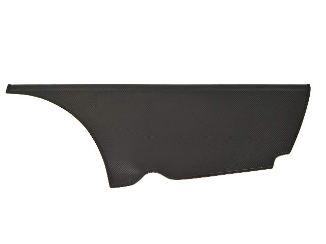 ハーフサイドスクリーン、右、カーボンビニール、ロールケージ用切り欠き、S5 SVの画像