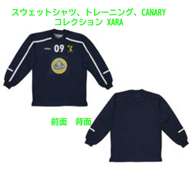 スウェットシャツ、トレーニング、CANARYコレクション XARAの画像