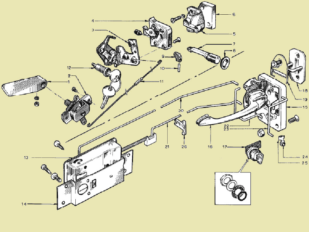 ヨーロッパ・ボディ_BDドアハードウェアの画像