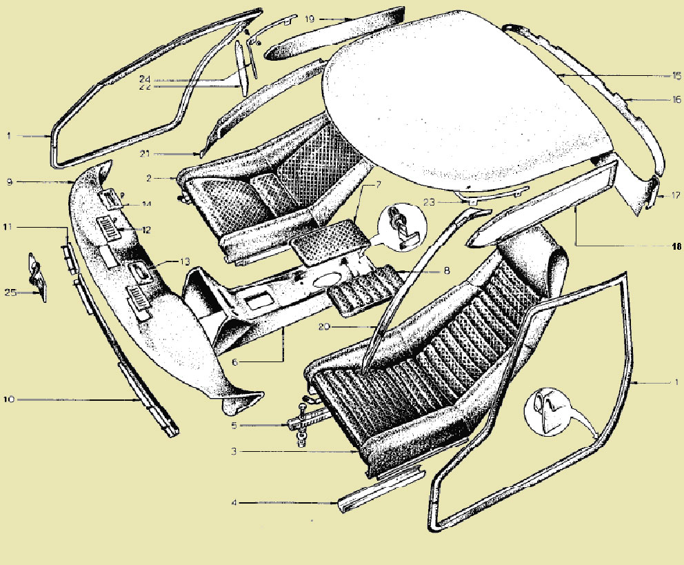 ヨーロッパ・ボディ_BGインテリア＆ルーフの画像