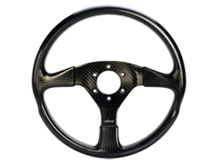 ステアリングホイール、ドライカーボン、Reverie製、Rally 330、直径330mmの画像