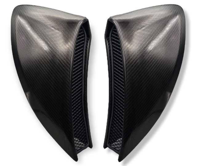 サイドスクープ左右セット、ドライカーボン、Reverie製、ロータス の画像