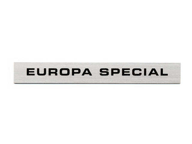 バッジ、「EUROPA SPECIAL」、ロータス ヨーロッパ SPの画像