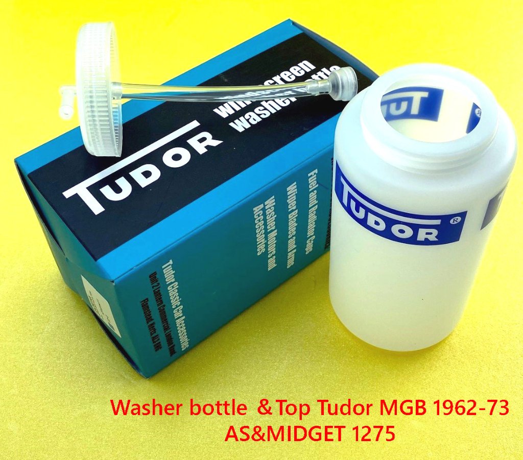 ウォッシャーボトルキット、「TUDOR」、汎用品、直径75mm x 高さ150mmの画像