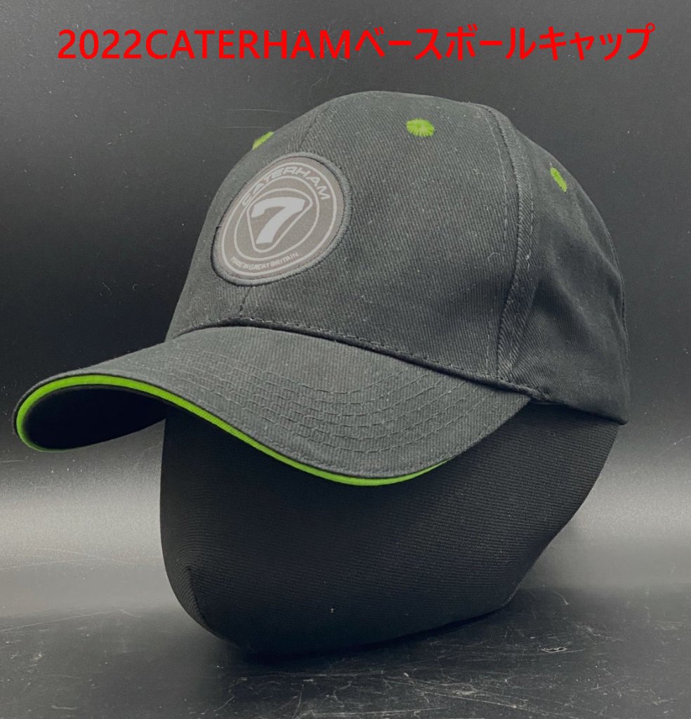 2022CATERHAMベースボールキャップブラックの画像