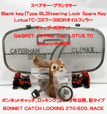 LotusTC・コスワースBDRオイルフィラーキャップ・ガスケットの画像