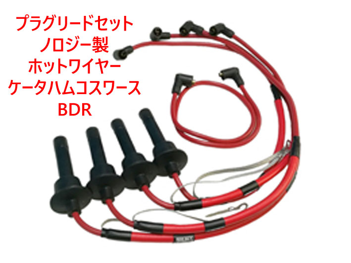 プラグリードセット、ノロジー製、ホットワイヤー、ケータハムコスワース BDRの画像