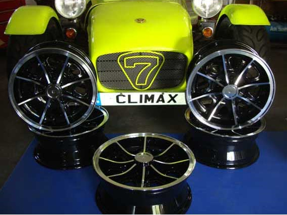 復刻版ダンロップD1アルミホイール108mmの画像