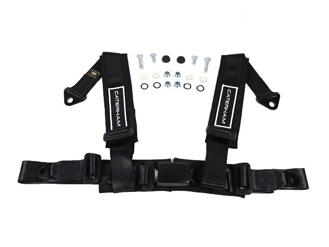 シートベルト、4点式、ロードタイプ、左右共通ブラックの画像