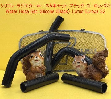 シリコンラジエターホース5本セット、ロータス ヨーロッパ S2の画像