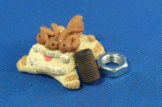 ロックナット/イモネジ・ステアリングラック/アッパークランプの画像