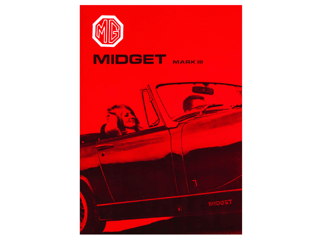 オーナーズハンドブック、 MG ミジェット 1967-1974年画像