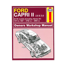ヘインズオーナーズワークショップマニュアル、フォード、カプリ II (and III)画像