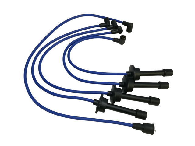 プラグリードセット、シリコン、ブルー、Cosworth BDRの画像