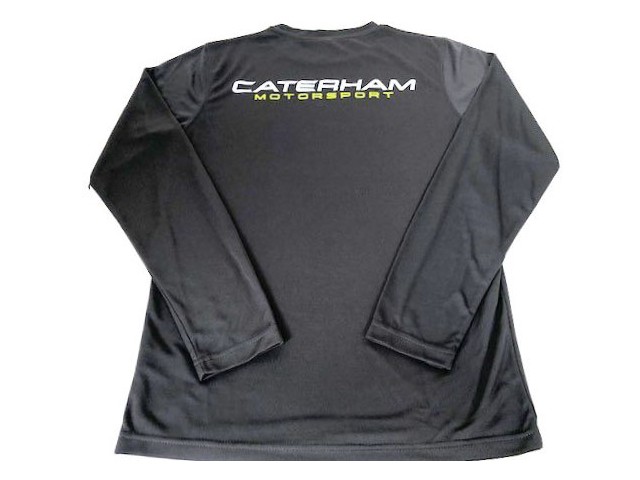 ロングTシャツ、吸水速乾性、ブラック、Motorsport、ケーターハム 2023年デザインの画像