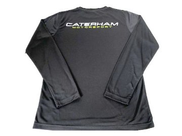 ロングTシャツ、吸水速乾性、ブラック、Motorsport、ケーターハム 2023年デザインの画像