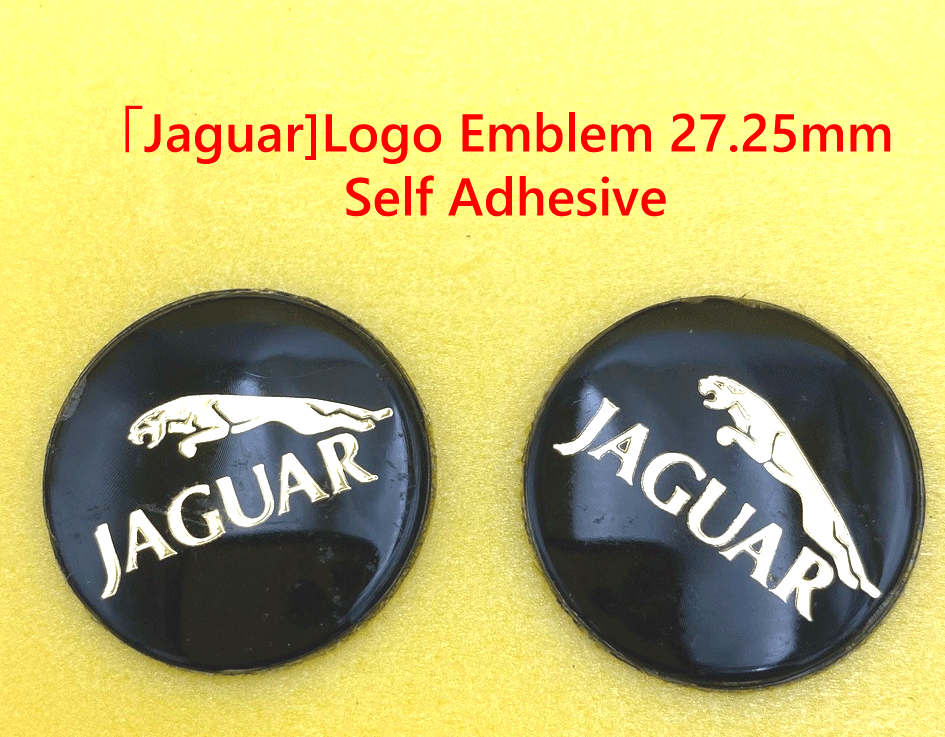 ジャグァーホーンバッジ塩化ビニールの画像