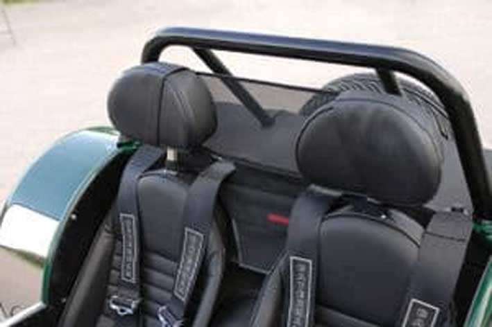 ドラフトレデューサー、スモールポケット (小物入れ) 付き、ケーターハム S3の画像