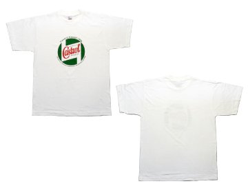Tシャツ、 カストロールクラシックオイルサイズMの画像