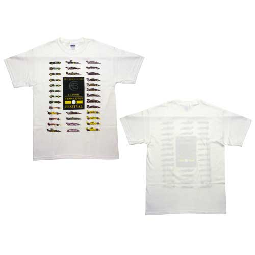 Tシャツ、クラシックチームロータスフェスティバルの画像