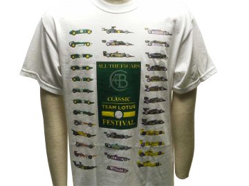 Tシャツ、クラシックチームロータスフェスティバルの画像