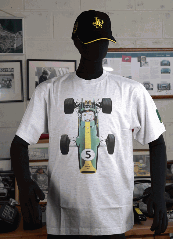 Tシャツ、ロータス、タイプ49、グレーの画像