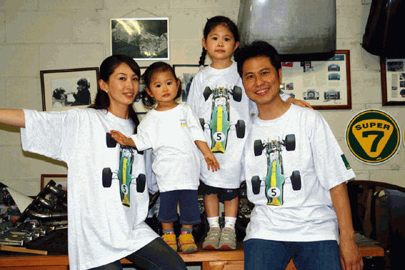Tシャツ、ロータス、タイプ49、グレーの画像