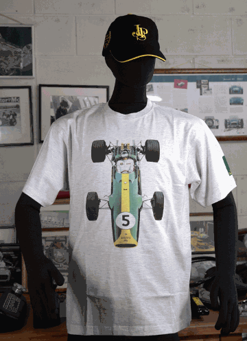 Tシャツ、ロータス、タイプ49、グレーの画像