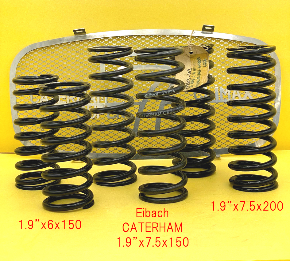 1.9"x6"(152.4mm）スプリング黒150LBの画像