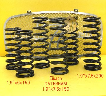 1.9"x6"(152.4mm）スプリング黒150LBの画像