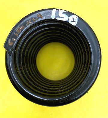 1.9"x6"(152.4mm）スプリング黒150LBの画像