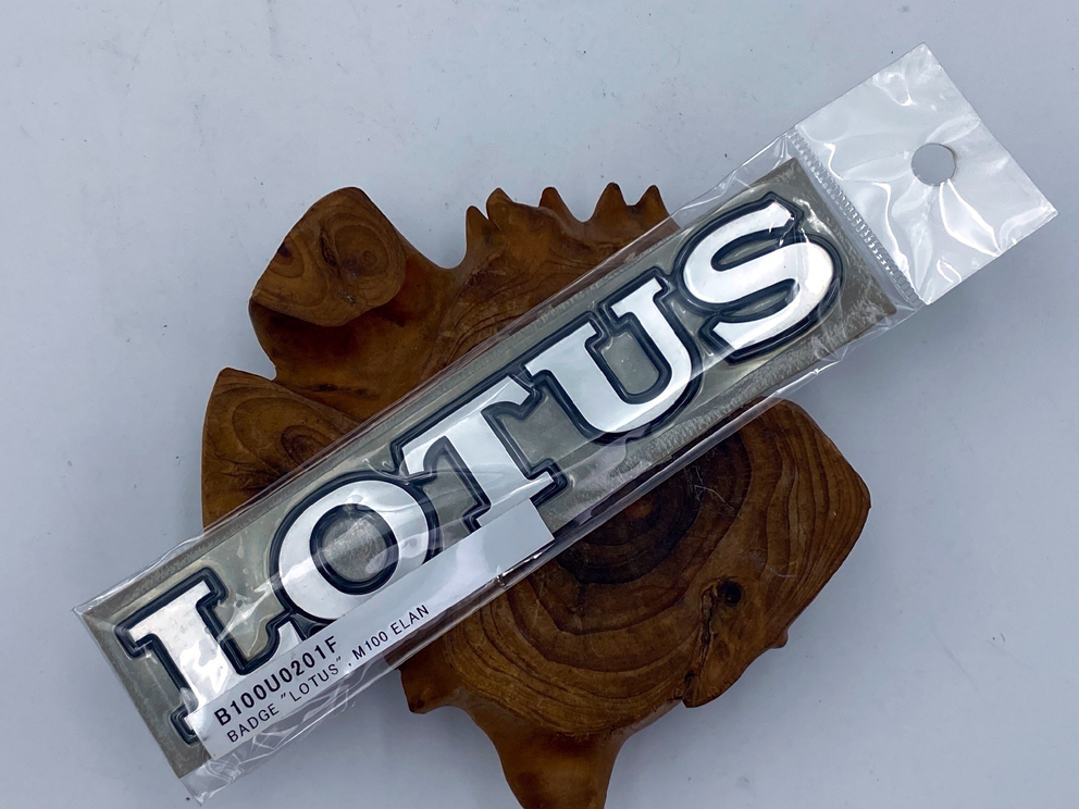 レターズエンブレム"LOTUS"バッジ・新ロゴELAN2の画像