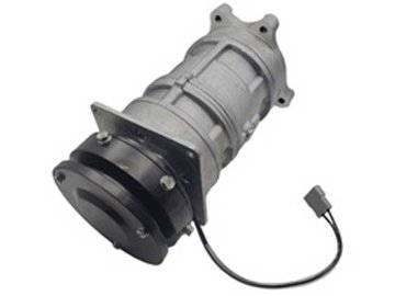 エアコンコンプレッサーAssy (R12 or R134a ガス対応)、アルミ製、 ジャガー XJ S3、DD6、 XJS V12の画像